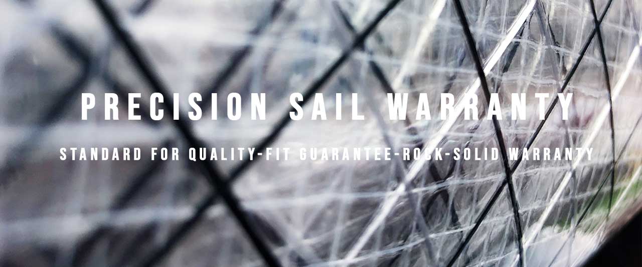 precision sails sail warranty