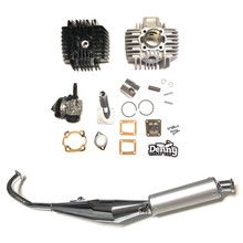 Tomos A35 44mm Speed Kit w/ Chrome Exhaust