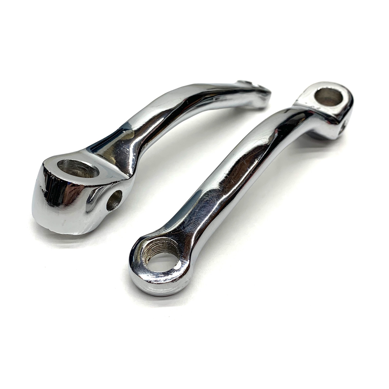 Chrome Pedal Arm Set for Puch Maxi DENNY CYCLES LLC