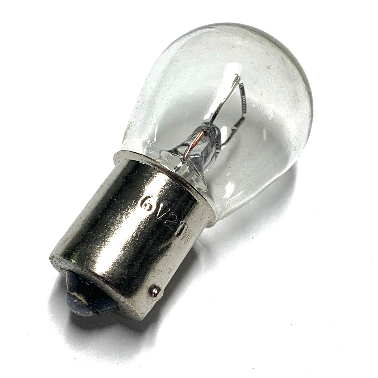 5-Pack Incandescent 6V 18W BA15S Bulbs - 25x43mm Brake/Tail Light Replacement Lamps - View #3