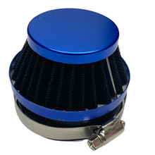 Blue 60mm Cone Air Filter for Dellorto SHA Carburetors 