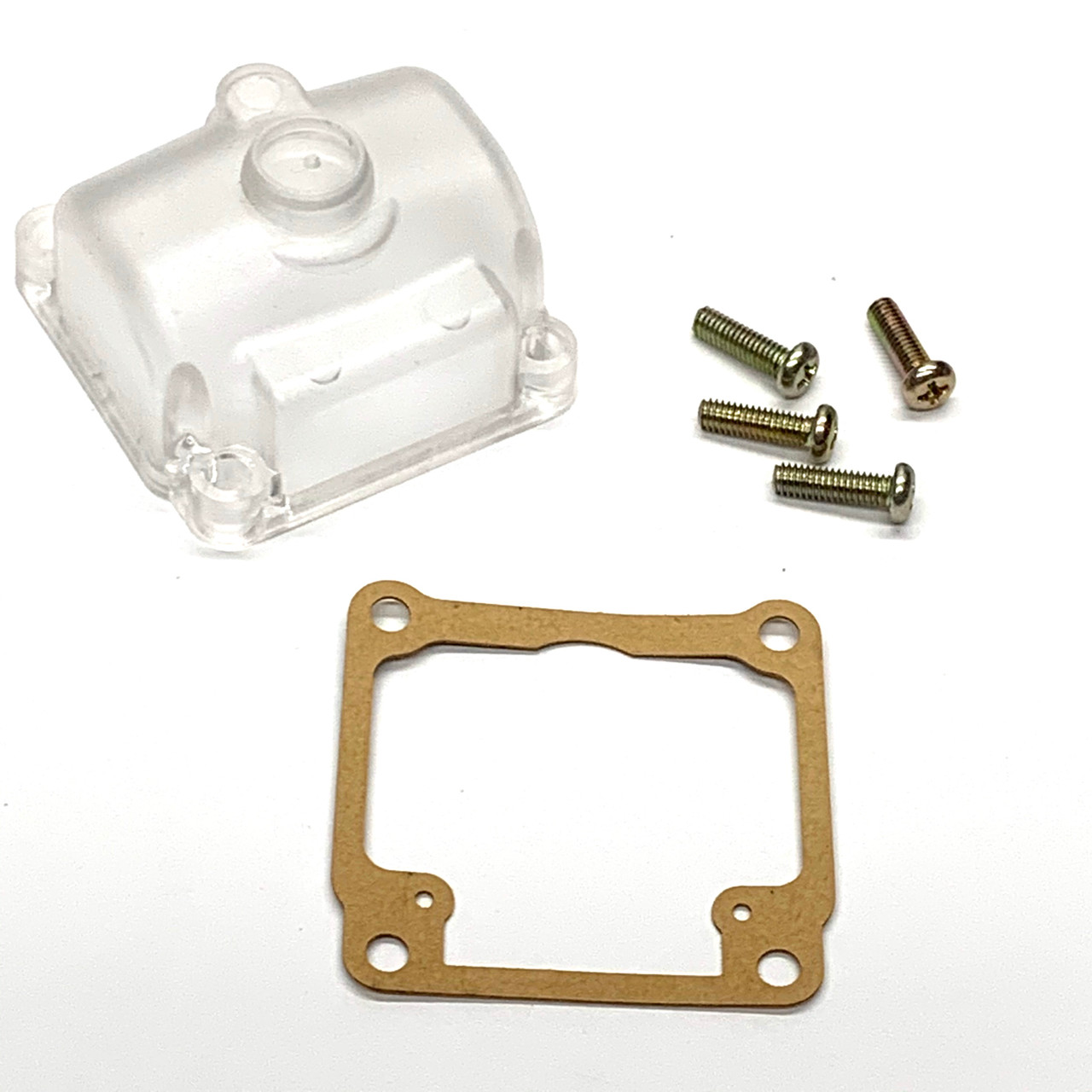 Clear Float Bowl w/ Gasket for Dellorto PHBG Carburetors DENNY CYCLES LLC