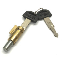 Puch Fork Lock w/ Plastic Handled Key