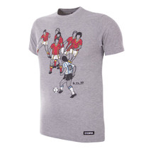 Football Fashion - 6 vs 10 T-Shirt - Grey - COPA 6392
