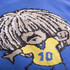 Football Fashion - Carlos Valderrama T-Shirt - Blue - COPA 6535