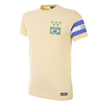 Retro Football Shirts - Brazil Captain T-Shirt - COPA 6553