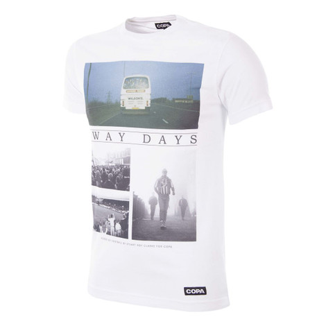 Football Fashion - Away Days T-Shirt - White - COPA 6632