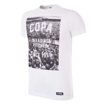 Football Fashion - Invading Pitches Since 1998 T-Shirt - White - COPA 6688