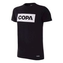 Football Fashion - Copa Box Logo T-Shirt - Black - COPA 6740
