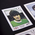 Football Fashion - George Best Football Cards T-Shirt - Black - COPA 6772