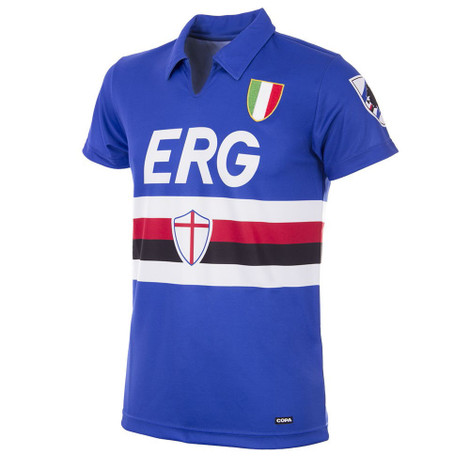 Retro Football Shirts - Sampdoria Home Jersey 1991/92 - COPA 153