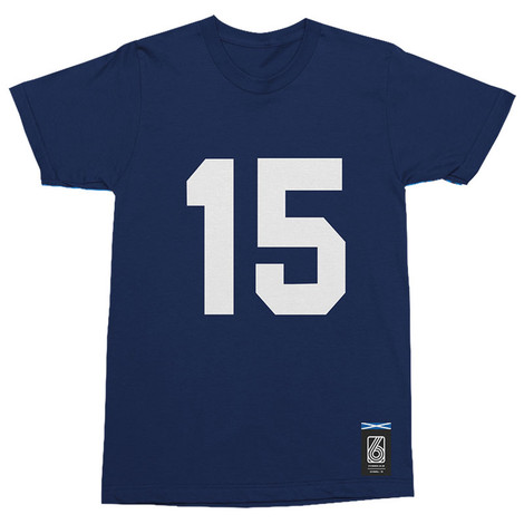 Football Fashion - Scotland Retro World Cup Gemmill T-Shirt - Blue