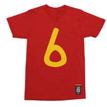 Football Fashion - Spain Retro World Cup Iniesta T-Shirt - Red