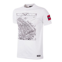 Football Fashion - Amsterdam City Map T-Shirt - White - COPA 6900