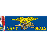 Navy SEALs Bumper Sticker (3 1/2" X 10")
