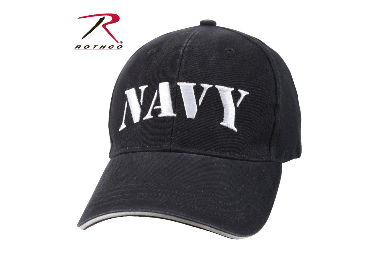 vintage navy hat