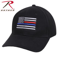Blue and Red Line Hat