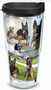 Made in America with a lifetime guarantee, dishwasher safe. 
Keeps Drinks Cold,
Keeps Drinks Hot.
Our Multi-purpose K9's Bullet, Raven, Raptor are pictured along with other dogs
trained by Baden K9.  Please check out our K9 Project on our website.