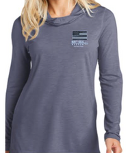 This ultracomfortable long sleeve hoodie combines moisture-wicking performance, unbeatable softness and PosiCharge technology to lock in color.

Sport-Tek LST406 Features:
4.4-ounce, 75/13/12 poly/cotton/rayon jersey with PosiCharge technology
4.6-ounce, 75/13/12 poly/cotton/rayon jersey with PosiCharge technology (Black Triad Solid)
Removable tag for comfort and relabeling
3-panel self-fabric cowl hood
Open cuffs and hem
Side vents