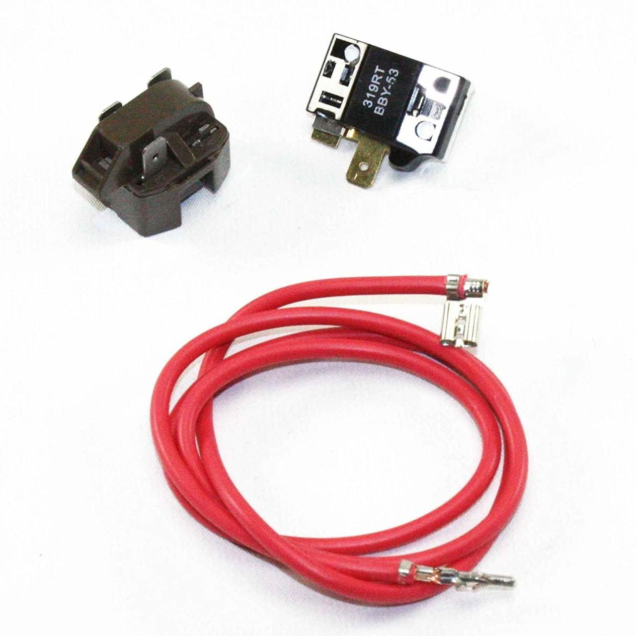 4387535 Refrigerator Relay and Overload for Whirlpool Kenmore compressor