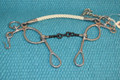 Pony Barrel Racing Rope Nose Dogbone Bit 4 inch