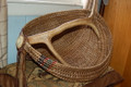 Elk Antler Basket Handmade by Janet Morgan