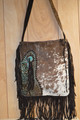 Arohoe Large Vertical Purse Floral Leather  #12