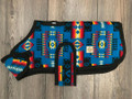Chilly Dog Blanket Dog Coat Turquoise Southwest Aztec