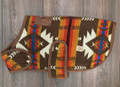 Chilly Dog Brown Southwestern Aztec Dog Coat 