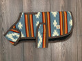 Chilly Dog Denim Southwestern Aztec Dog Coat
