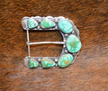 Turquoise Belt Buckle by Russell Sam #1