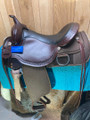 Circle Y Magnolia Trail Saddle 17 inch extra wide Demo Model