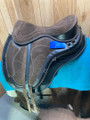 Freeform Treeless Saddle Made in Italy with Leathers Irons and Pad 18 inch