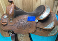 Champion Turf Western Silver Show Saddle 16.5 seat 