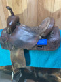 Double J Pro Barrel Racing Saddle 14.5 Standard Fit