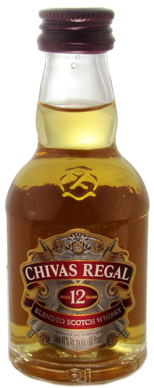 Chivas Regal 12 Year Old, 50ml - The Whisky Shop - San Francisco
