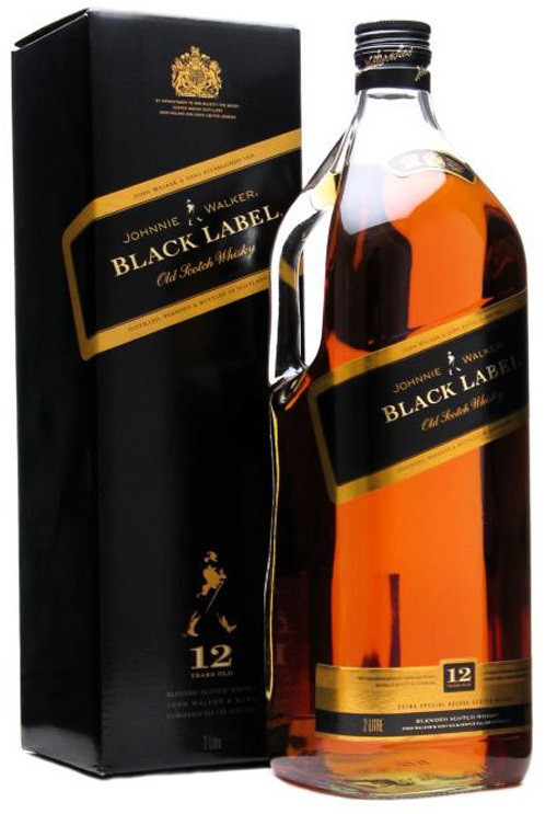 Johnnie Walker Black Label, 12 Year Old, 1.75 Liter - The Whisky Shop - San  Francisco