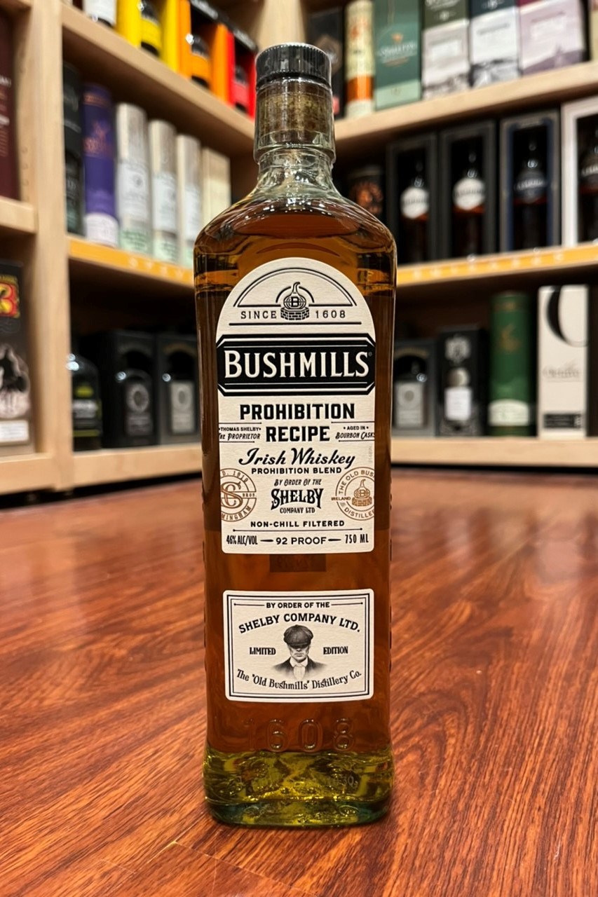 Bushmills Prohibition "Peaky Blinders" Recipe Irish Whisky The Whisky
