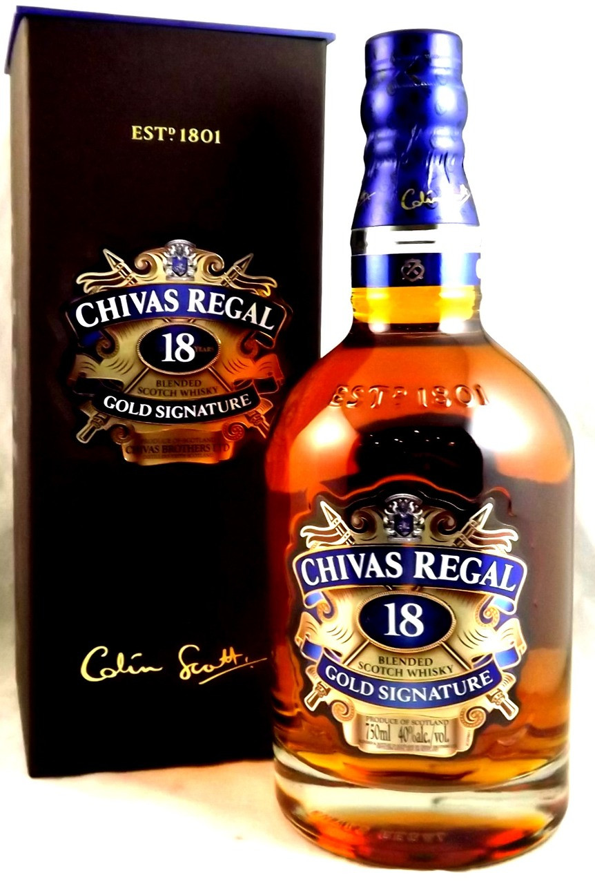 Chivas Regal 18 Year Old Gold Signature - The Whisky Shop - San Francisco