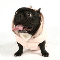 Puppy Angel Love Faux Down Padding Vest (Regular, Snap)