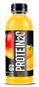 Protein2o 20g Whey Protein Isolate Infused Water Plus Electrolytes, Sugar Free Sports Drink, Ready To Drink, Gluten Free, Lactose Free, Orange/Mango, 16.9 oz Bottle