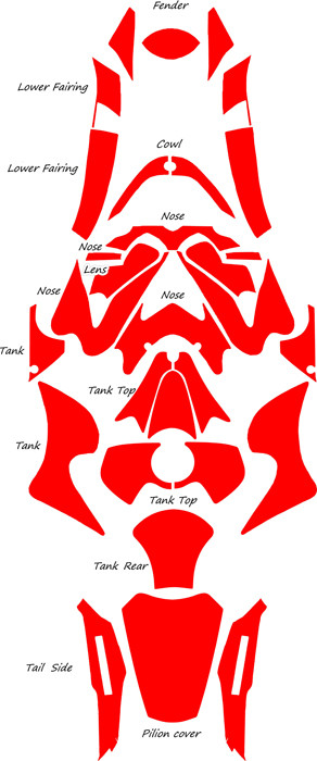 ZX-14 Total Protection Kit - The Tankslapper