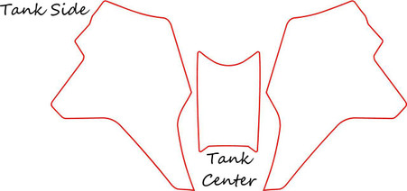 This image depicts the layout of the kit.