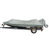 Carver Performance Poly-Guard Styled-to-Fit Boat Cover f\/15.5 Jon Style Bass Boats - Shadow Grass