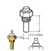 VDO Marine Coolant Temperature Sensor - Single Pole Spade - 40-120C\/105-250F - 6-24V - 3\/8"-18NPTF Thread