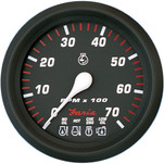 Faria Professional Red 4" Tachometer - 7,000 RPM w\/System Check