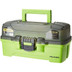 Plano 1-Tray Tackle Box w\/Dual Top Access - Smoke  Bright Green