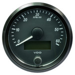 VDO SingleViu 80mm (3-1\/8") Tachometer - 6,000 RPM