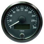 VDO SingleViu 80mm (3-1\/8") Speedometer - 300 KM\/H
