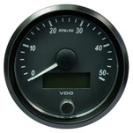VDO SingleViu 80mm (3-1\/8") Tachometer - 5000 RPM